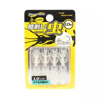 Распродажа Мягкая приманка Viva Kanzashi Worm Mushi 1 дюйм, 8 шт. в упаковке 11 шт. (7974)