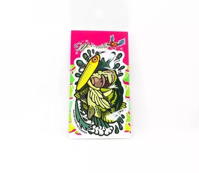 Распродажа: наклейка Waterside Peterpan Regular R Bite Black Bass (0426)