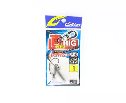 Распродажа Owner JR-10 Jika Rig Sinker Worm Hook Размер 1, 3/16 унции (4875)