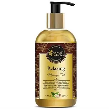 Расслабляющее массажное масло для тела Oriental Botanics 200 мл