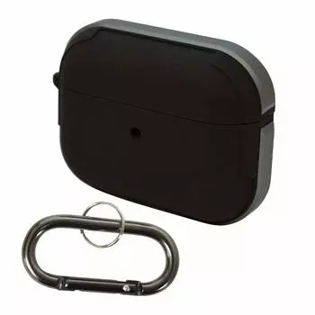 Rasta banana Чехол для Air Pods Pro, простой чехол с карабином, ударопрочный, поглощающий, совместимый с беспроводной зарядкой, черный и космический серый Air Pods Pro