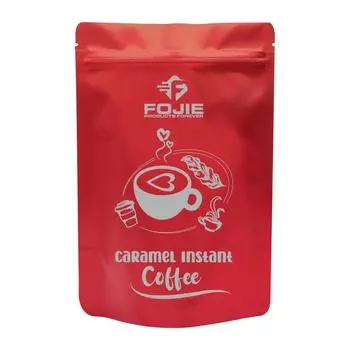 Растворимый кофе со вкусом Карамели (50 г), Caramel Instant Coffee, Fojie