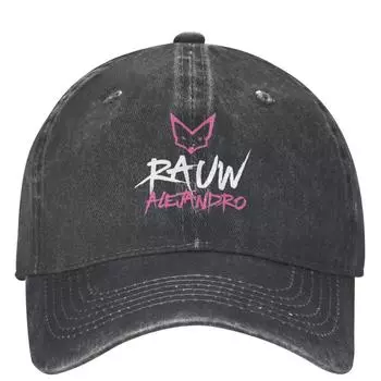 Rauw Alejandro Pink Baseball Caps Stuff Vintage Distressed Denim Dad Hat Running Golf Adjustable Fit Caps Hat