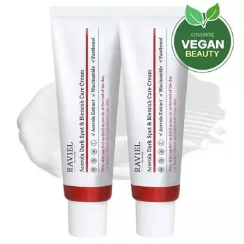 Raviel Acerola Blemish and Spot Care Функциональный отбеливающий крем против морщин, 50 мл, 2 шт.