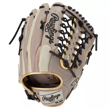 Rawlings Adult Baseball Glove Softball HYPER TECH COLOR SYNC Size GR4FHTCY719 Gray throwers [For Outfielders] 12.75 Gray/S For right-handed