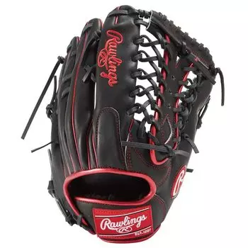 Rawlings Baseball Glove Adult Softball METALLIC Size GR3FHMB88 pitchers HOH® [For Outfielders] 12.5 Black/Scarlet For left-handed