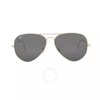 Ray Ban Aviator Rose Gold Dark Grey Pilot Unisex Sunglasses RB3025 9202B1 62