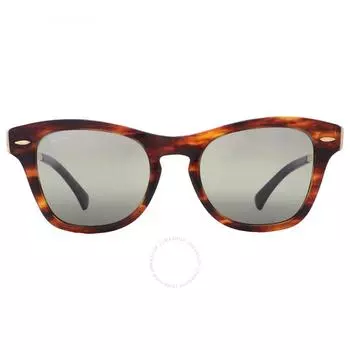 Ray Ban Green Mirror Square Unisex Sunglasses RB0707S M954 G4 53