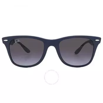 Ray Ban Wayfarer Liteforce Grey Gradient Square Unisex Sunglasses RB4195 63318G 52