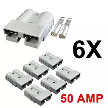 Разъем Anderson Plug Anderson от -20C до 105C 6AWG