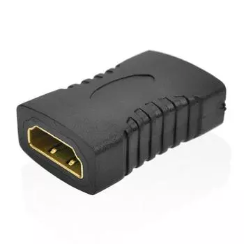 Разъем HDMI-адаптера с удлинительным кабелем «мама-мама» 000