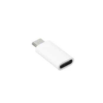 Разъем преобразования типа C в Micro USB, адаптер для синхронизации данных с гнезда на штекер, белый чёрный