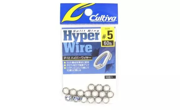 Разъемные кольца Owner P-12 Hyper Wire, размер 5 (1686 г.)