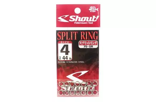 Разъемные кольца Shout 75-SR, стандартный размер 4 (6689)
