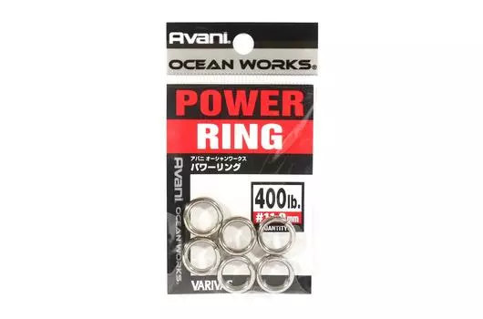Разъемные кольца Varivas Power Heavy Duty Strong, 400 фунтов (4087)