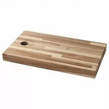 Разделочная доска IKEA 35x20 см из акации SKOGSTA (103.055.00) бежевый