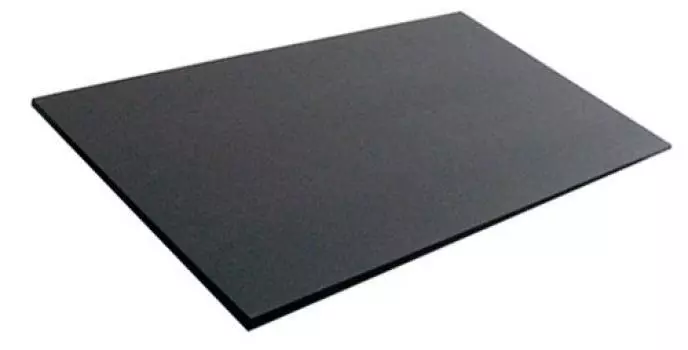 Разделочная доска Tenryo High Contrast 600 x 300 x 20 с текстурой с обеих сторон PC K3 чёрный