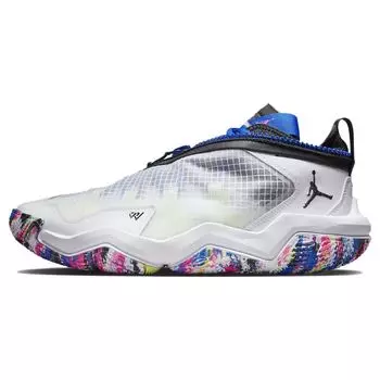 Разноцветные мужские кроссовки Air JordanWhy Not Zer0.6 белые DV1249-101 46