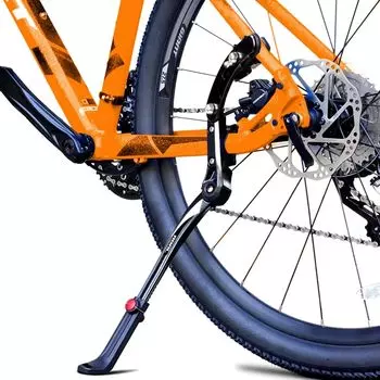 RBRL Bike Aluminum Adjustable Length Side Bike Easy to Compatible with Suitable for Road Cross Country Mountain Bikes Stand, Alloy, Stand, Stand, чёрный