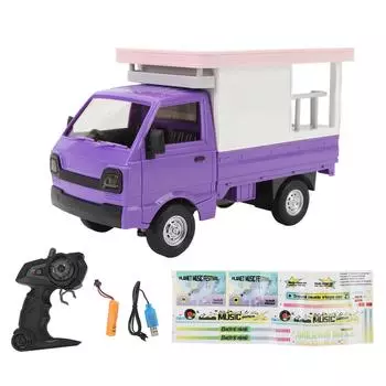 RC Drift Car Remote Control Фиолетовый Мобильный Сценический Автомобиль Грузовик со Свето-Звуковым Эффектом Детский RC Грузовик