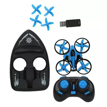 RC Drone Toy Flip Headless Mode Land Water Electric Remote Control Boat Children ToyBlue синий