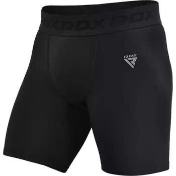 RDX MMA Heat Compression Shorts Base Layer for Boxing Training Fitness Running Exercise