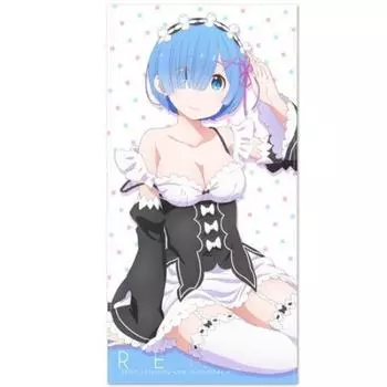 Re: Life in a Different World from Zero Rem Doki Doki Big Towel Approx. 120 x 60 cm