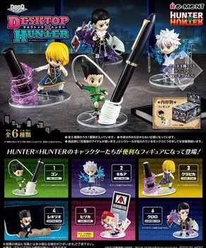 Re-ment HUNTERHUNTER DesQ DESKTOP HUNTER BOX продукты, 6 видов, 6 штук