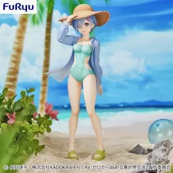 ре:ZERO -Starting Life in Another World - Фигурка SSS Rem, купальник для летних каникул
