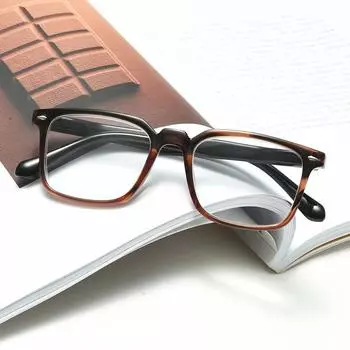 Reading Glasses Square Magnifying Glasses Unisex Reading Glasses Reading Glasses 100 чёрный