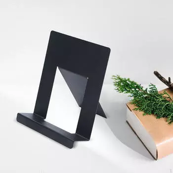Подставка для чтения, держатель для кулинарной книги для детей, прочный многофункциональный черный, 75 градусов