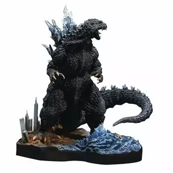 Real Master Collection Yuji Sakai Best Works Selection Godzilla Poster Version Height 250mm Polystone Painted Complete Figure X-Plus (2004) Farewell,