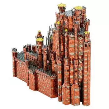 Real Night Metalper Throned Game Серия значков охраны королей драконов, Корея, 3D-головоломка