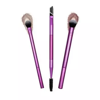 Real Techniques Тени для век + Blend Trio (Набор из 3 видов кистей.)