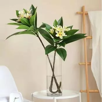 Real Touch Silk Plum Blossoms DIY Wedding Bouquet Decor Home Garden Decor жёлтый
