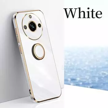 Realme11 4g 5g Роскошный чехол-держатель с кольцом для телефона для Oppo Realme 11 Pro Plus, мягкий силиконовый защитный чехол-подставка, задняя крышка 11pro Realme 11 Pro Plus