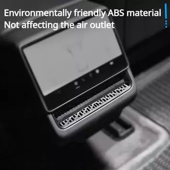 Rear Air Outlet Cover for Tesla New Rear Air Conditioning Vent Protective Cover Anti Blocking New Model3 Highland 2024