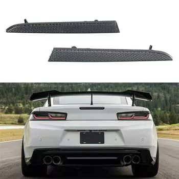 Rear bumper reflector-Comairo 16-23 blackened left +right