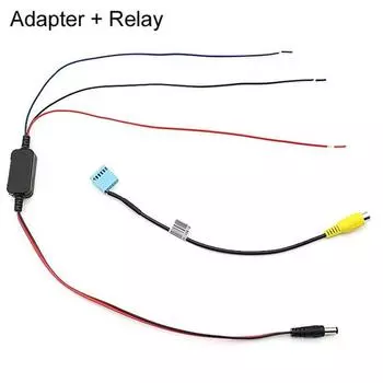 Rear Camera Timer Delay Relay For Rcd330 Rcd330G Plus Passat Tiguan Pq Mib With Conversion Cable