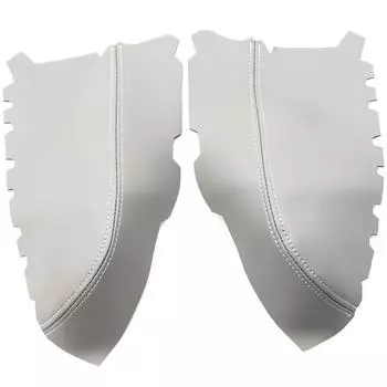 Rear door panels, microfiber armrests, grey leather, suitable for Honda pilot 2009-2015.