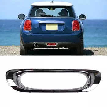 Rear Fog Light Finisher Cover Trim for F55 F56 F57 2013-2016 51127365737 Replacement Rear Fog Lamp Frame Trim Cover