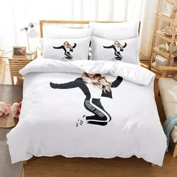 Rebekah Wing Merch Beki & Fluffy Комплект постельного белья Single Twin Full Queen King Size Комплект постельного белья Aldult Kid Bedroom Duvetcover Sets New 70x133cm 2pcs