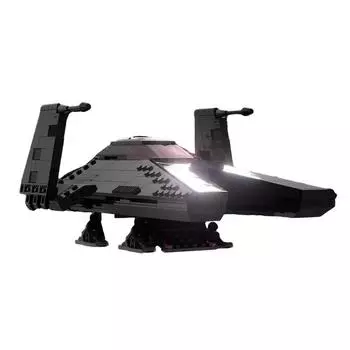 Rebel Judge Number Investor Spaceship Shuttle Building Blocks Kit Airship Bricks Toys for Children Kid XMAS Birthday Gift