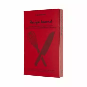 Рецепт журнала Moleskine Note Passion Journal PASRECP - красный