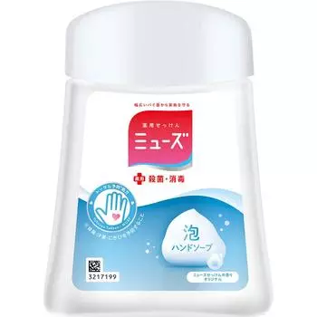 Reckitt Benckiser MUSE No Touch пенящееся мыло для рук в оригинальной бутылке 250 мл (Квази-лекарство) Muse Foam Type Вспеньте необходимое количество средства с водой или теплой водой.