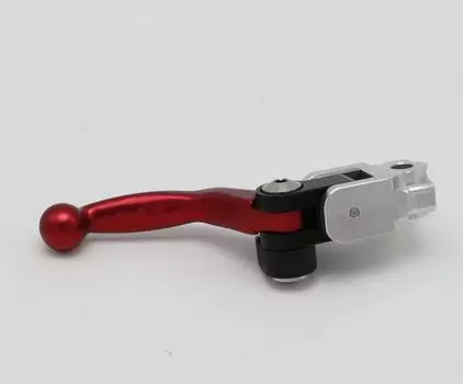 Red 4 Directions Folding Pivot Brake Lever For Honda CRE250X 2007-2012 CRF250R