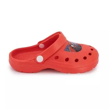 Red Spiderman clogs with design for children and babies MARVEL 22/23 красный
