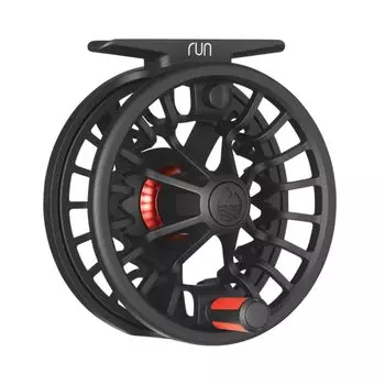 Redington Run Fly Reel Lightweight Design Trout Freshwater Fishing Carbon Fiber Drag System Black Weight 5/6 чёрный