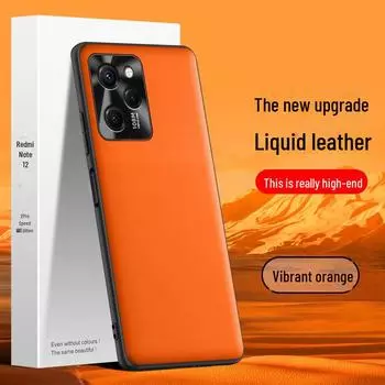 Redmi Note 12 Pro Speed Version Liquid Leather Protective Case - Доставка одной штукой Redmi note12pro fast version