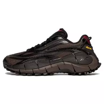 Reebok A$AP Nast x Zig Kinetica 2.5 Темно-коричневые мужские кроссовки Core-Black Classic-Burgundy FZ5855 39